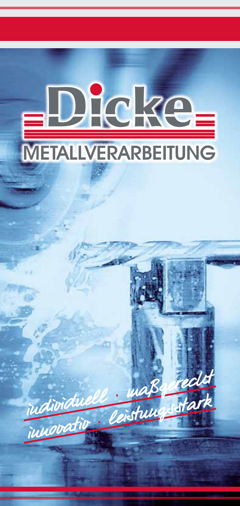 Dicke Metallverarbeitung - Imagebroschüre